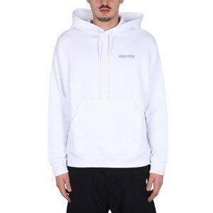 MARCELO BURLON County of Milan Logo Hoodie Men WHITE Sweaters & Cardigans
